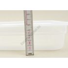 GN edény, 1/1 65 mm, 9 l, polipropilén 