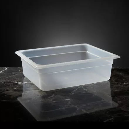 GN edény, 1/2 100 mm, polipropilén