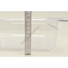 GN edény, 1/2 100 mm, polipropilén