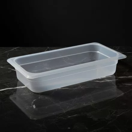 GN edény, 1/3 65 mm, 2 l, polipropilén