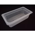 GN edény, 1/3 100 mm, 3 l, polipropilén