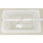 GN edény, 1/4 100 mm, 2 l, polipropilén