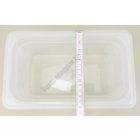 GN edény, 1/4 100 mm, 2 l, polipropilén