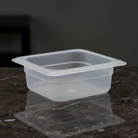 GN edény, 1/6 65 mm, 0,75 l, polipropilén