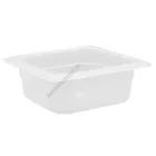 GN edény, 1/6 65 mm, 0,75 l, polipropilén