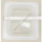 GN edény, 1/6 65 mm, 0,75 l, polipropilén