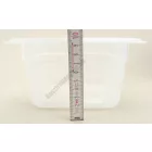 GN edény, 1/6 100 mm, 1,25 l, polipropilén