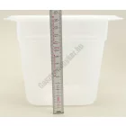 GN edény, 1/6 150 mm, 2 l, polipropilén