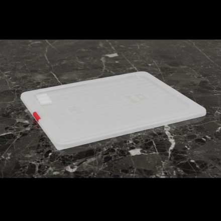 GN 1/2 fedő, polipropilén