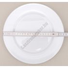 Lapostányér, 25 cm, törhetetlen polikarbonát