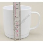 Polikarbonát bögre 250 ml fehér