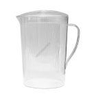 Polikarbonát kancsó fedővel, 2,2 liter