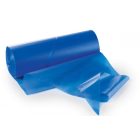Habzsák, kék, 65 cm-es eldobható, 100 db/csomag