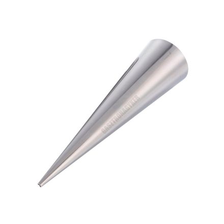 Cannoli kúpos forma, 40×160 mm, rozsdamentes, 12 db/csomag