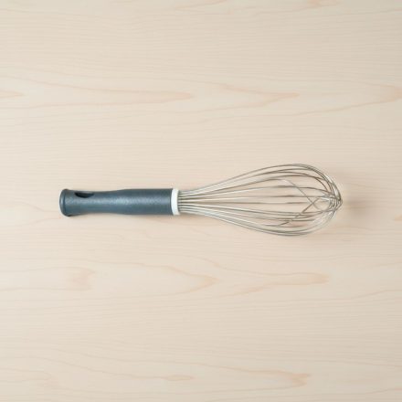 Habverő 12 szálas, 35 cm, kék műanyag fogó