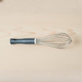 Habverő 12 szálas, 40 cm, kék műanyag fogó