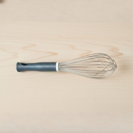 Habverő 12 szálas, 40 cm, kék műanyag fogó