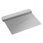 Tésztavágó, tésztakaparó műanyag fogóval, 175×100 mm