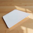 Habkártya, merev műanyag, 215×130 mm