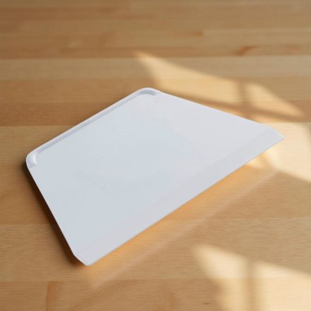 Habkártya, merev műanyag, 215×130 mm