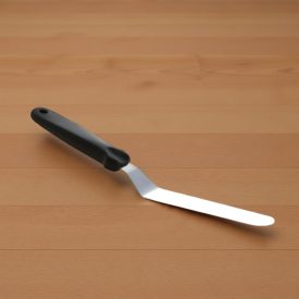 Kenőkés, hajlított, 3×15×28 cm, rozsdamentes