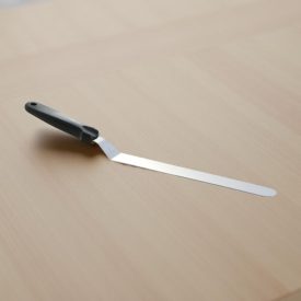 Kenőkés, hajlított, 3×25×38 cm, rozsdamentes