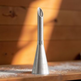 Berlini cső (Bismark cső), 8 mm, rozsdamentes