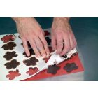 Díszítő csokoládéforma (CHASIL20), 10 adag, szilikon