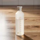 Szirupadagoló mércés flakon, 8,5×25 cm, 1 liter