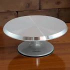Forgatható alumínium tortaállvány, 29 cm