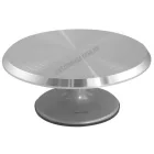 Forgatható alumínium tortaállvány, 29 cm