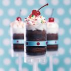 Push up mini jégkrémforma, 100 db/csomag, kör, műanyag