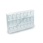 Bonbon csokoládéforma (MA1018), 21 adag, polikarbonát