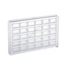 Bonbon csokoládéforma (MA1082), 30 adag, polikarbonát