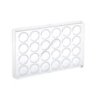 Bonbon csokoládéforma (MA1981), 24 adag, polikarbonát