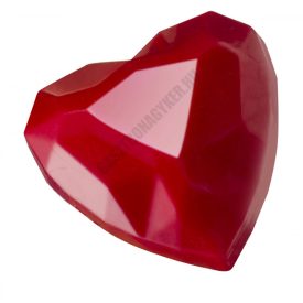   Bonbon csokoládéforma, szív,  (MA1993), 24 adag, polikarbonát