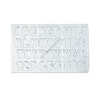 Díszítő csokoládéforma (MA3005), 36 adag, polikarbonát