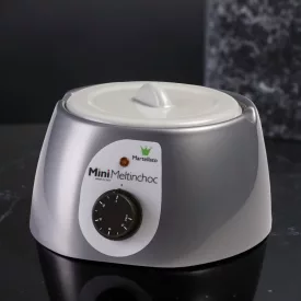   Csokoládétemperáló, mini, analóg, szürke, 1,8 l, 26×26×16 cm