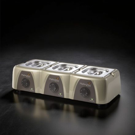 Csokoládétemperáló, analóg, 1,5 l × 3, 61×26×13,5 cm