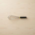 Habverő, prémium, 8 szálas, 30 cm, fekete műanyag fogóval