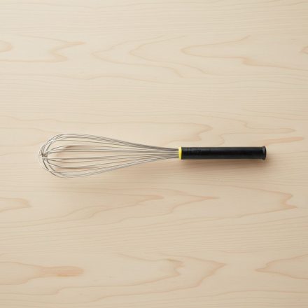 Habverő, prémium, 8 szálas, 40 cm, fekete műanyag fogóval