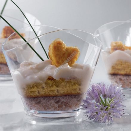 Pohárkrém-desszert tégely, Wave, 120 ml, 100 db