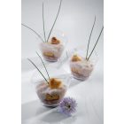 Pohárkrém-desszert tégely, Wave, 120 ml, 100 db