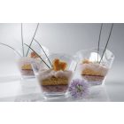 Pohárkrém-desszert tégely, Wave, 120 ml, 100 db