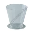 Pohárkrém-desszert tégely, Cup, 135 ml, 100 db