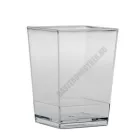 Pohárkrém-desszert tégely, Square, 175 ml, 100 db