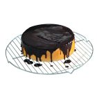 Sütőrács, kerek, 30 cm, rozsdamentes