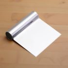 Tésztavágó, tésztakaparó, rozsdamentes, 125×105 mm