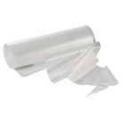 Habzsák, fehér, szuper erős, 30 cm-es eldobható, 100 db/csomag