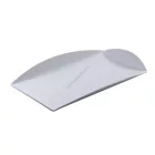 Süteményes tálca, szögletes, 32×20×2,5 cm, polikarbonát